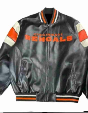 Vintage-NFL-Cincinnati-Bengals-Football-Leather-Jacket